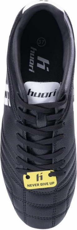 Superge za nogomet na trdi podlagi Huari, bele in črne