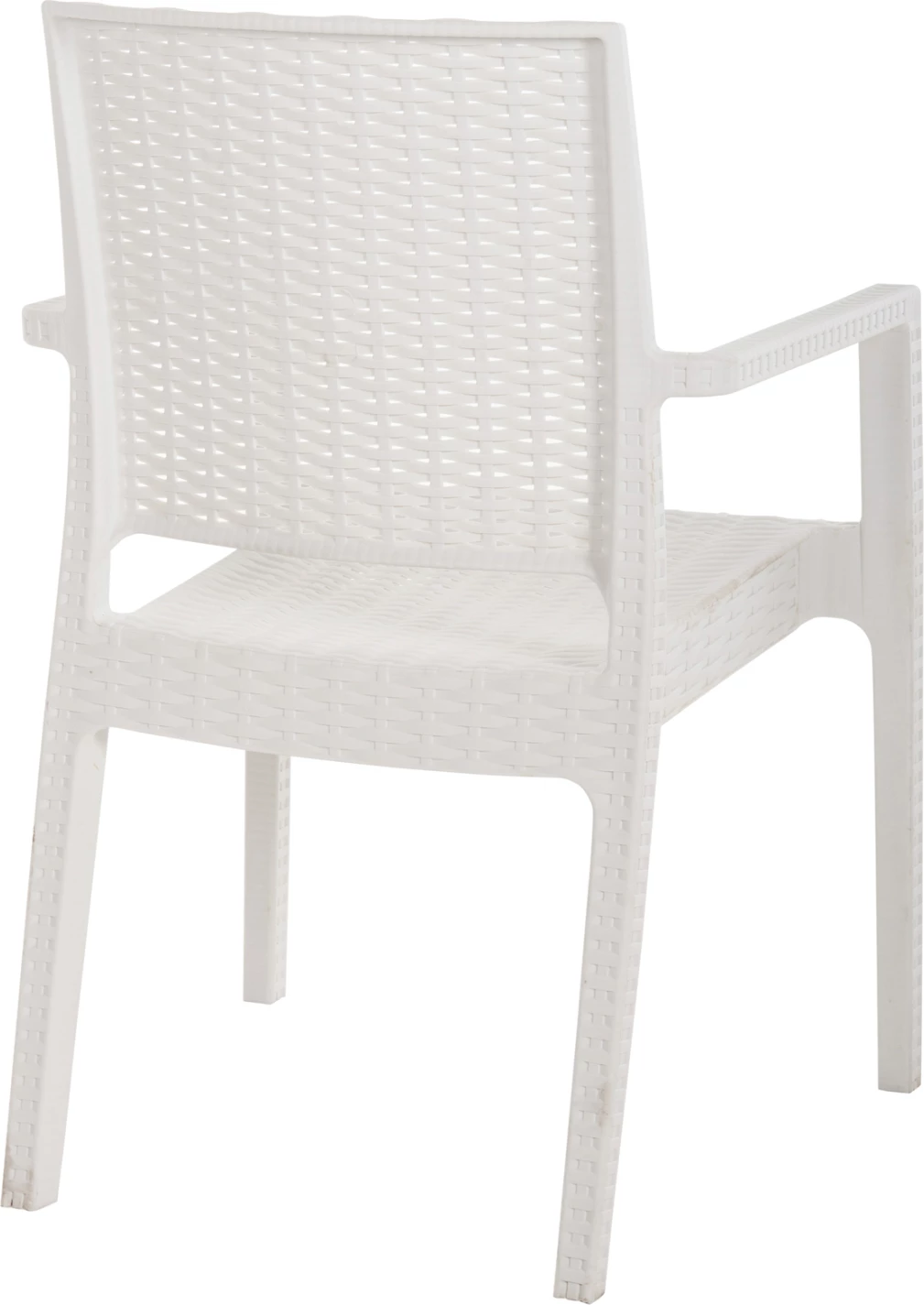 Polipropilenski naslanjač KAGANU težke izvedbe FH5134.02 bel 58x55x88Hcm