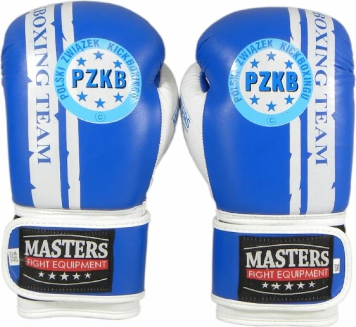 Boksarske rokavice za moške Masters, rdeče in modre