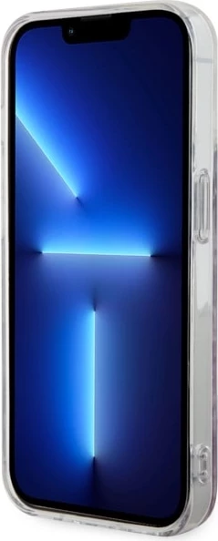 Ovitek z leopardjim vzorcem MagSafe za iPhone 14 Pro 6,1", Guess, rožnat