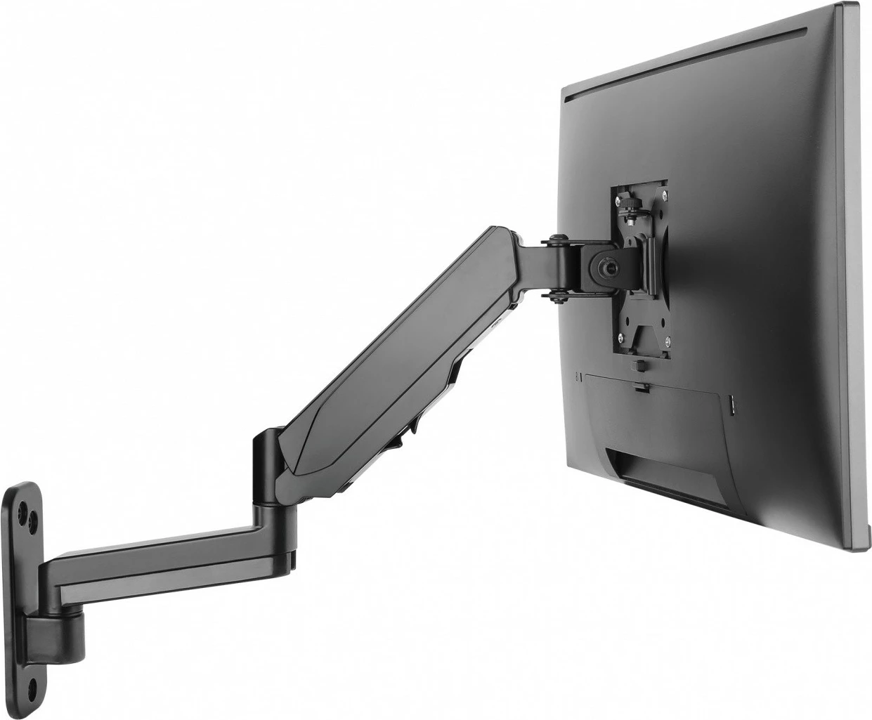 Nosilec za TV/monitor 17–32 palcev, gas spring, Manhattan 461610, črn