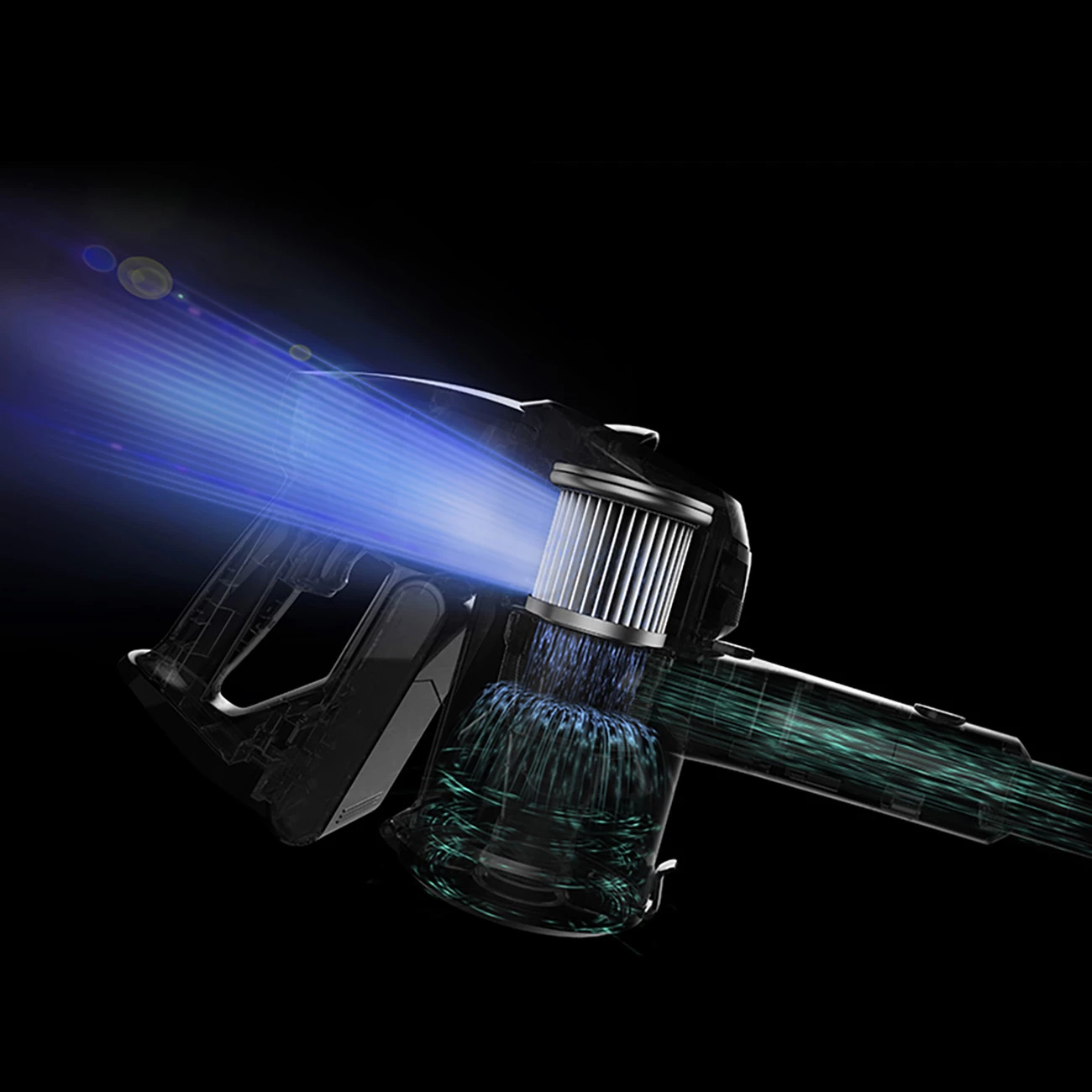 Brezžični sesalnik JIMMY JV53 Lite, 425 W, bel/moder