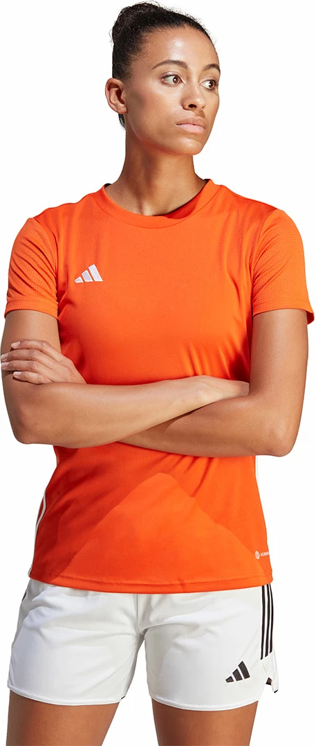Majica za ženske, oranžna, adidas
