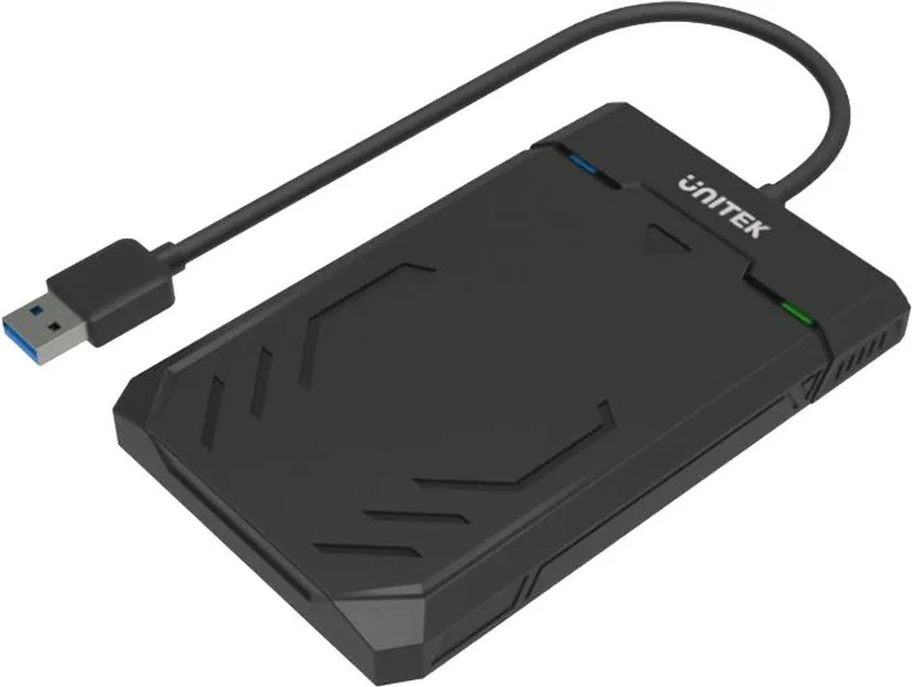 Zunanja ohišje za HDD/SSD 2,5", Unitek Y-3036, USB 3.0, črno