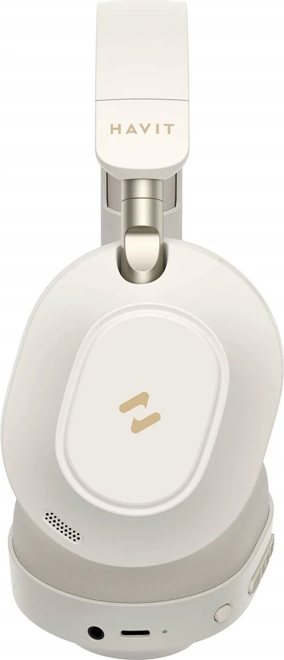 Brezžične slušalke z aktivnim dušenjem hrupa HAVIT H668BT, bež