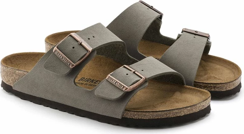 Natikače Birkenstock, sive, za moške/ženske