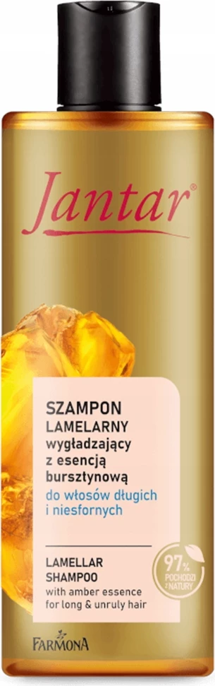 Lamelarni šampon za ženske z esenco jantarja Farmona Lamelar Smoothing, 300 ml