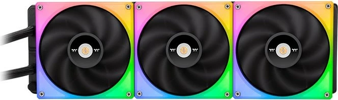 Vodeno hlajenje 420 mm, 2,1" LCD, 3x 140 mm RGB ventilatorji, Thermaltake Toughliquid Ultra 420 RGB