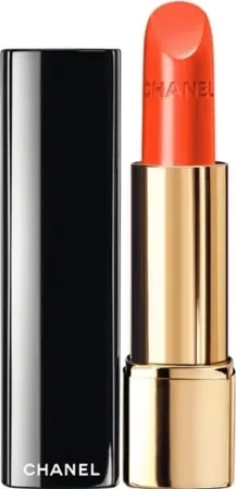 Intenzivna živo oranžna šminka CHANEL Rouge Allure Luminous Intense 96 Excentrique