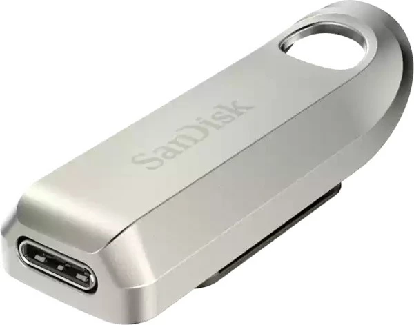 USB SanDisk, 256 GB, USB Type-C, srebrna