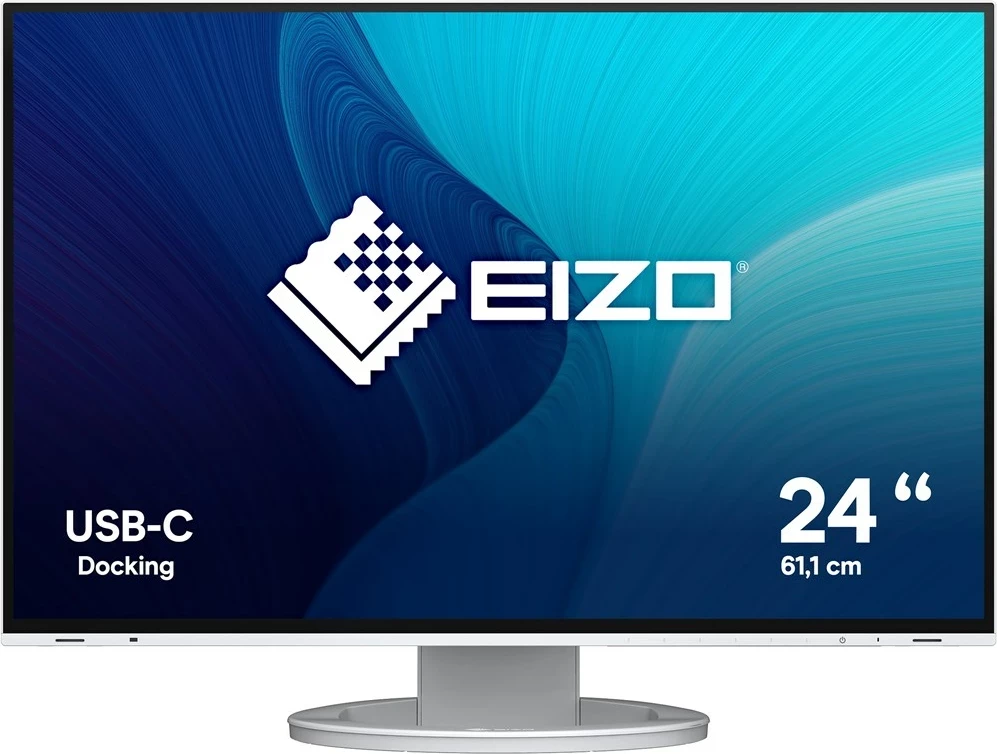Monitor 24,1" IPS WUXGA, EIZO FlexScan EV2485-WT, bel