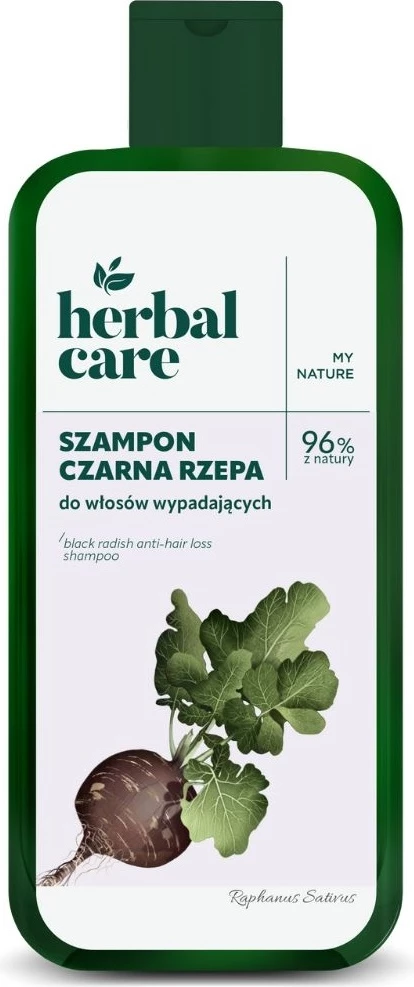 Šampon proti izpadanju las, Farmona Herbal Care, črna repica, 330 ml