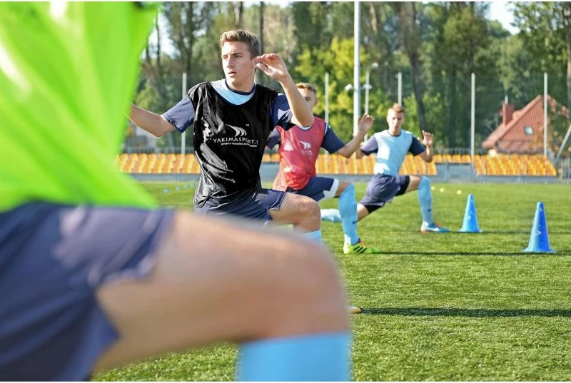 Trenirna majica za nogomet za otroke Yakimasport, črna