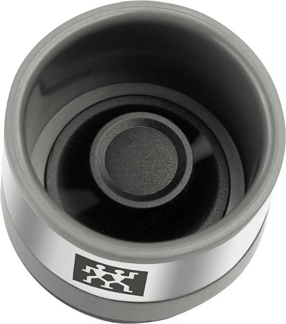 Vakumski pokrov za steklenice Zwilling Fresh&Save 36802-000-0, plastika/nerjaveče jeklo, črno/siv