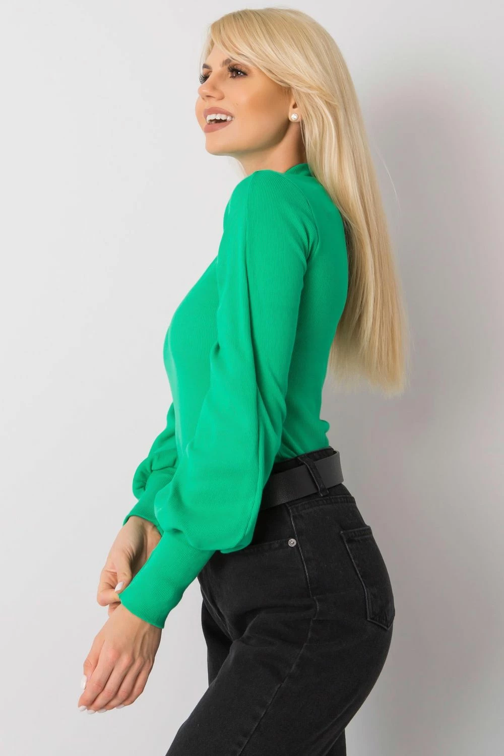 Elegantna bluza Rue Paris model 168199, zelena