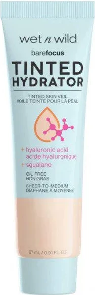 Vlažilna tonirana podlaga Bare Focus, Wet n Wild, unisex, 27 ml