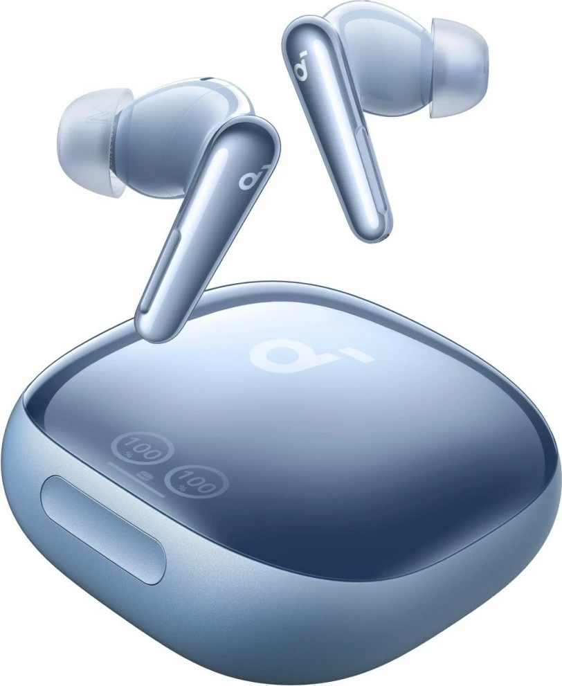 Brezžične slušalke Soundcore Liberty 4 PRO, Bluetooth, sijajno modra
