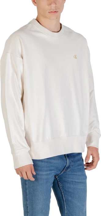 Pulover za moške, bel, Calvin Klein Jeans