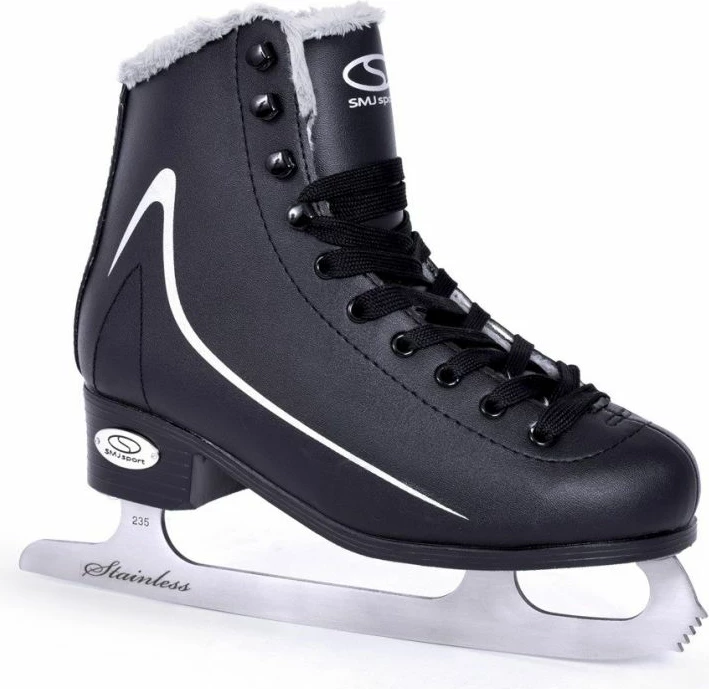 Klasčne drsalke za odrasle, SMJ, črne