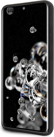 Ovitek za telefon Heritage Carbon Ferrari za Samsung Galaxy S20 Ultra, črn