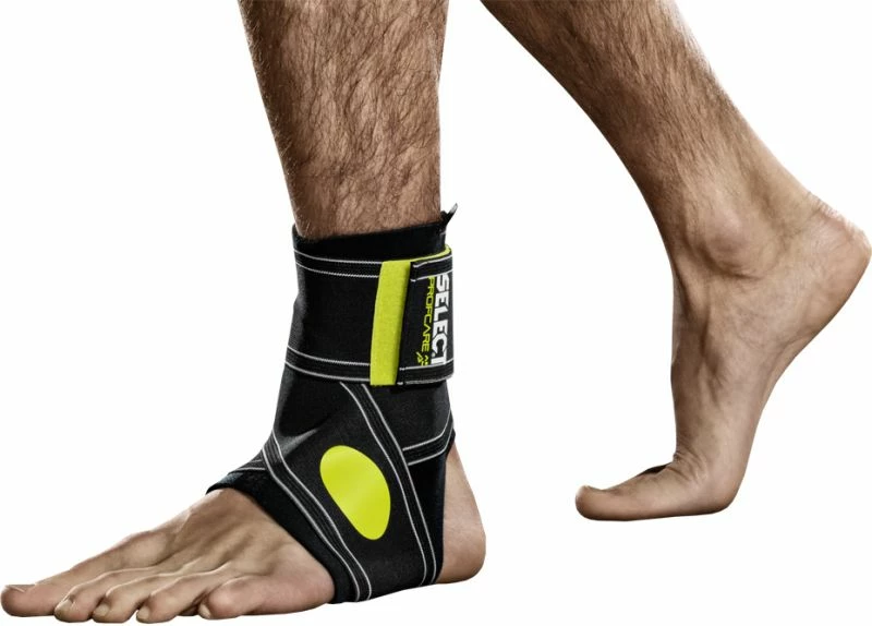 Stabilizator gležnja v dveh delih Select, za moške in ženske, črn