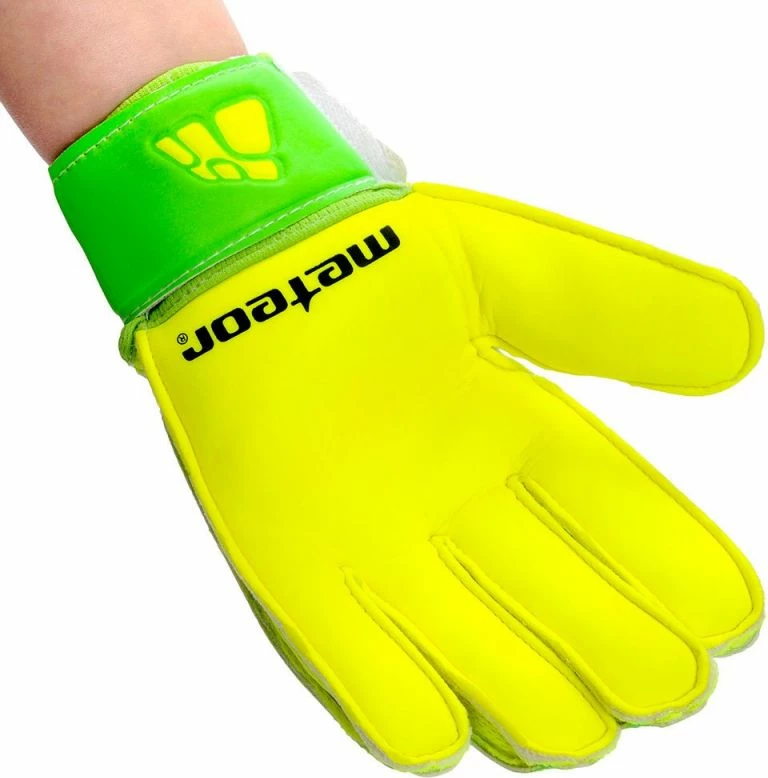 Rokavice za vratarja za moške in otroke Meteor, zelene