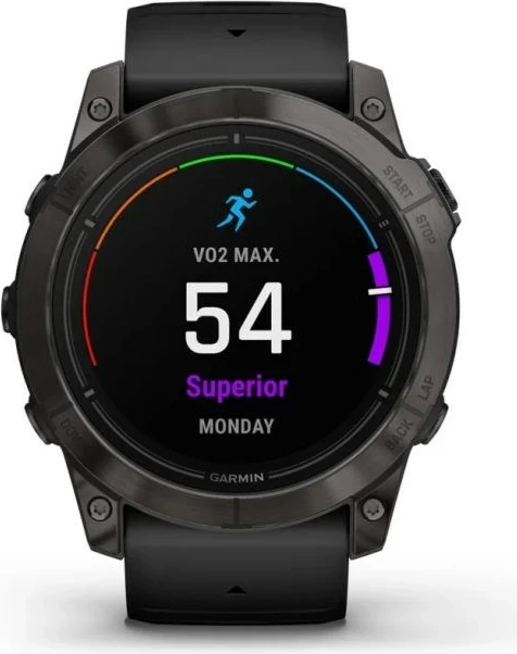 Pametna ura EPIX PRO g2, Garmin, 51 mm, titan, 32 GB, siva