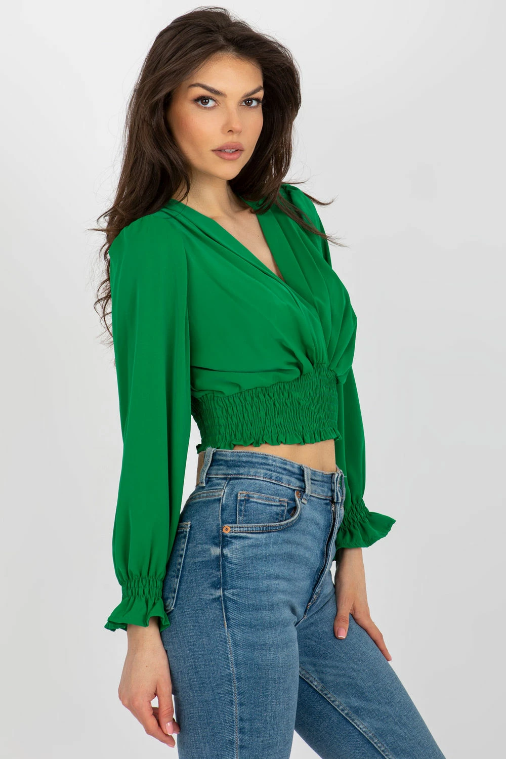 Bluza Italy Moda 179691, zelena