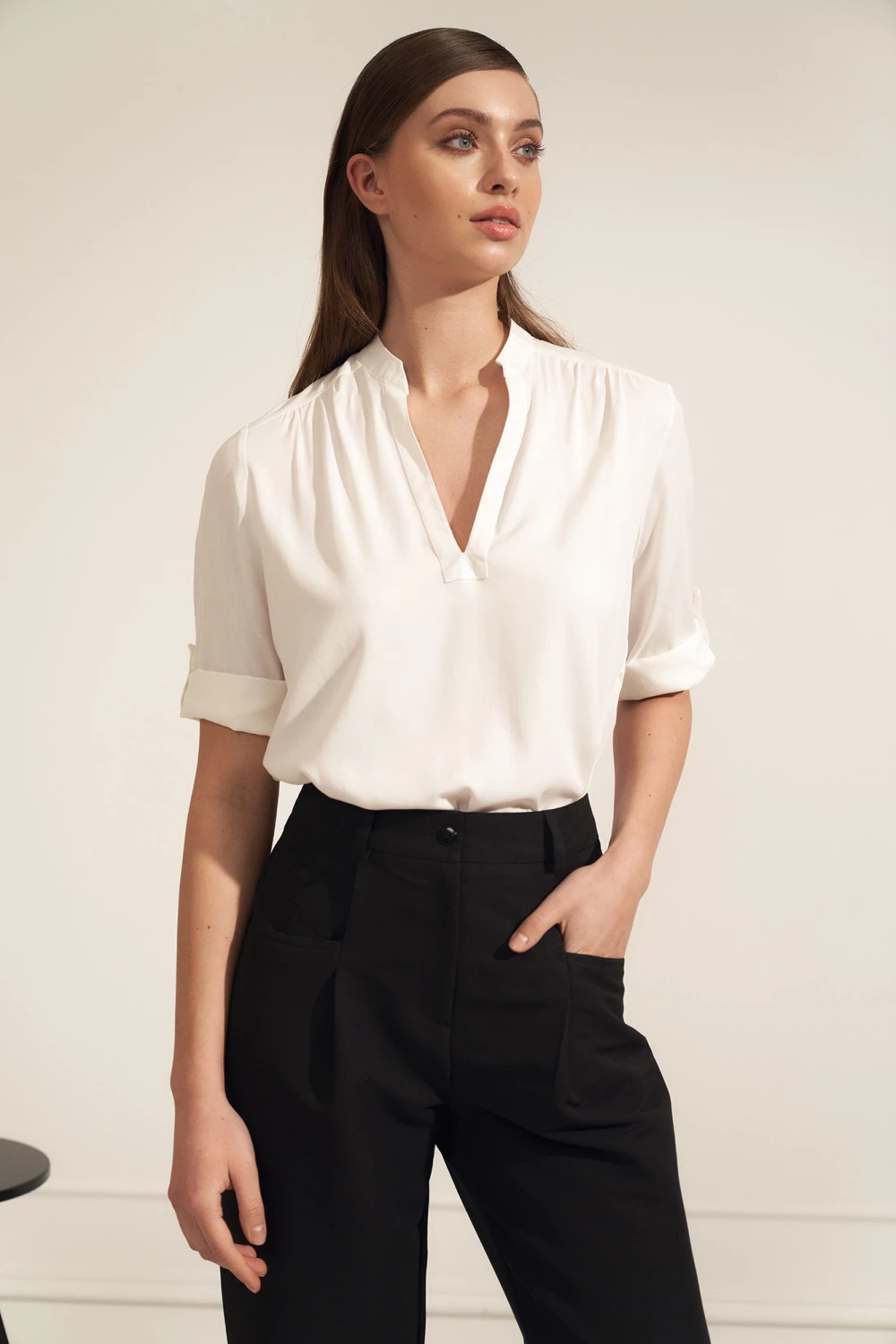Bluza Nife 216354, bež, ženska