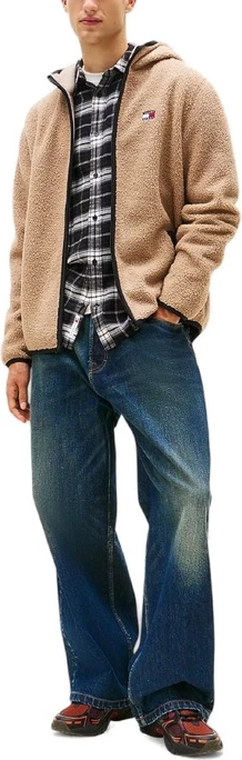 Duks z kapuco Tommy Hilfiger Jeans, bež