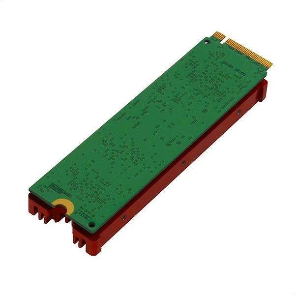 Pasivni hladilnik za SSD M.2, AXAGON CLR-M2, aluminij, s silikonskimi termičnimi blazinicami, rdeč Pasivni hladilnik za SSD M.2, AXAGON CLR-M2, aluminij, s silikonskimi termičnimi blazinicami, rdeč