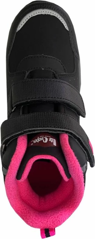 Visoke otroške superge Lee Cooper, črno-roza Visoke otroške superge Lee Cooper, črno-roza