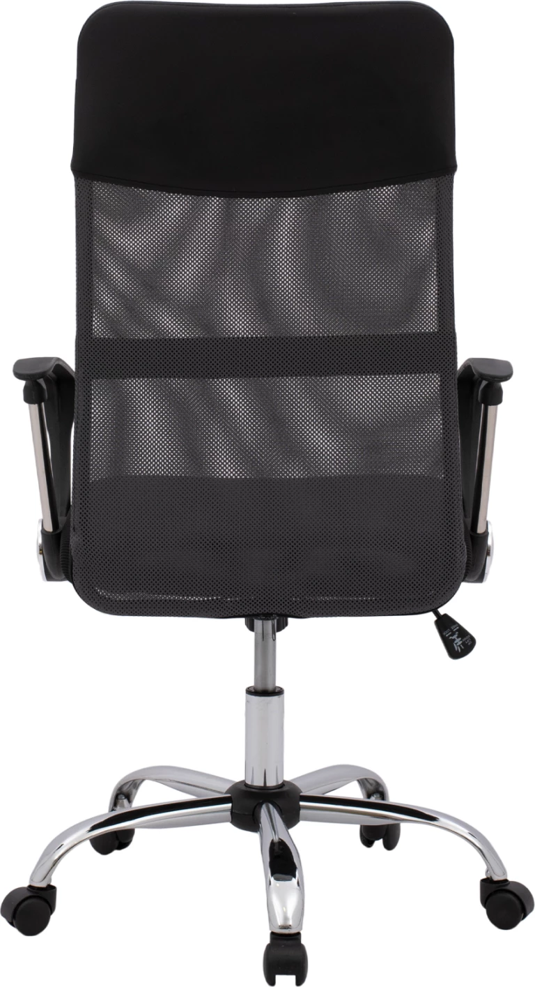 Pisarniški stol CABLE FH1000.10 Črna Siva Mreža kromirana noga 61x58x118