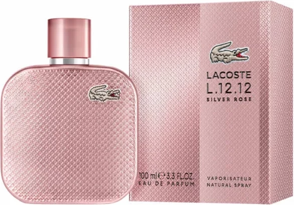 Eau de Parfum Lacoste L.12.12 Silver Rose, 100 ml