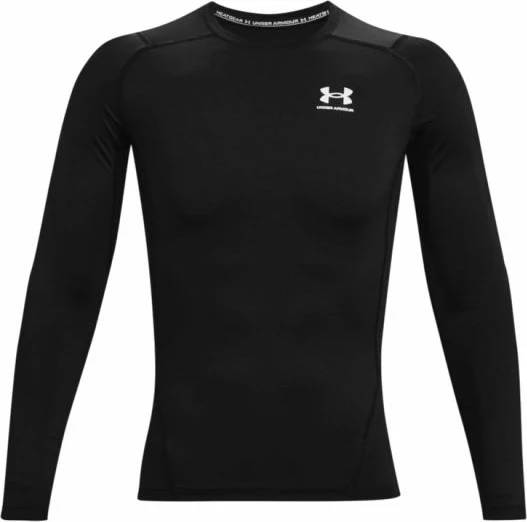 Dolga športna majica za trening Under Armour, moška, črna