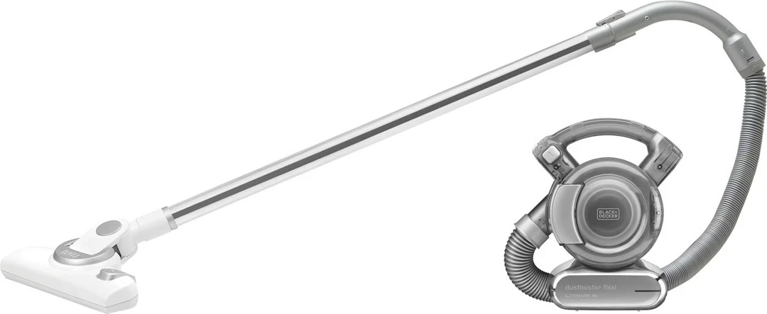 Ročni brezžični sesalnik, BLACK+DECKER PD1820LF-QW, 18 V, krom