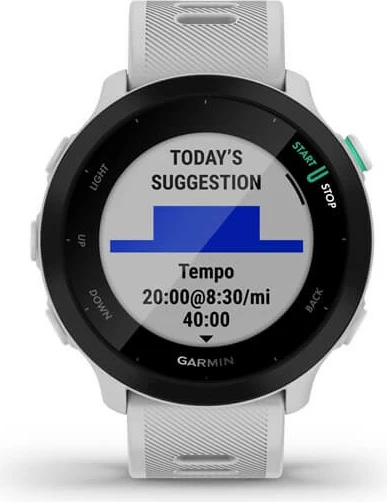 Pametna ura Garmin Forerunner 55, bela