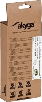 Avtomobilski polnilec Akyga AK-ND-42, 90 W, črn