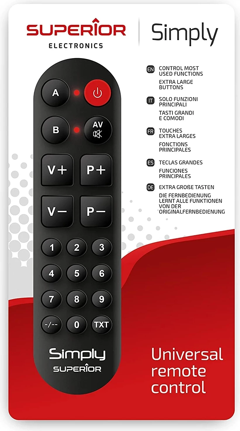 Univerzalni daljinski upravljalnik Superior Simply