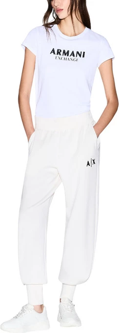 Majica za ženske, Armani Exchange, bela