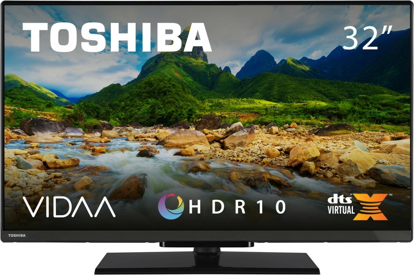 LED televizija 32", Smart TV Toshiba 32WV3F63DG, HDR10, WiFi, črna