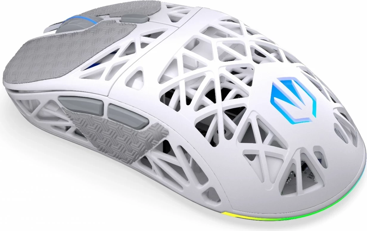 Brezžični miš Endorfy LIV Onyx, RGB, bel