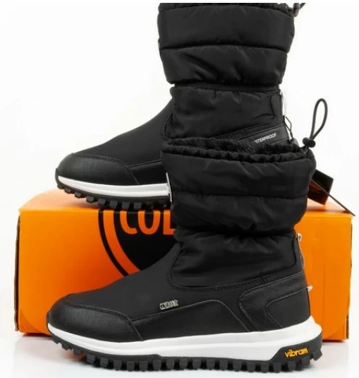 Čizme, Colmar W WARMER 2 PLAIN, črne