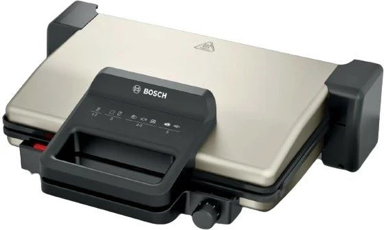 Kontaktni žar Bosch TCG3302, 2000 W, srebrn