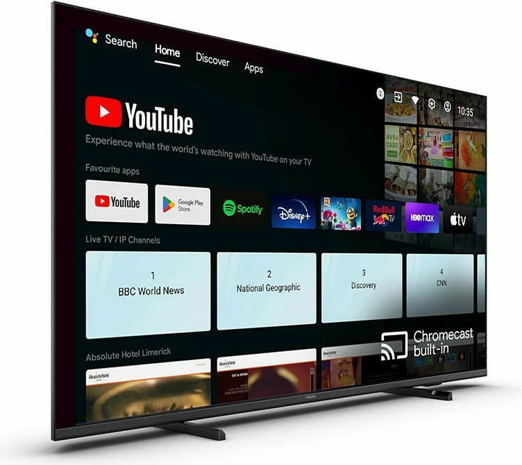 Televizor 43 inč 4K Ultra HD Android TV, Philips 43HFL4518U/12, črn