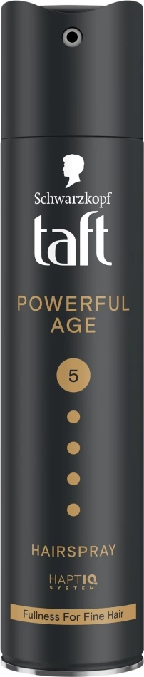 Sprej za lase Taft Powerful Age, 250 ml, za ženske