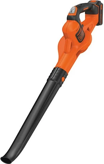 Brezžični pihalnik za listje BLACK+DECKER GWC1820PC-QW, 18 V, 209 km/h, oranžna/črn