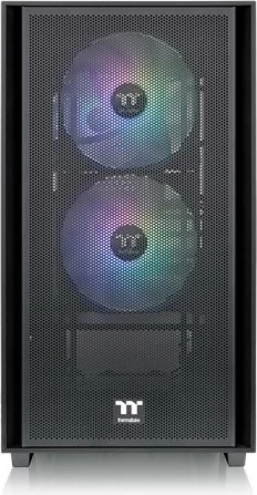 Računalniško ohišje Micro Tower, Thermaltake Versa H16 TG, ARGB, črno