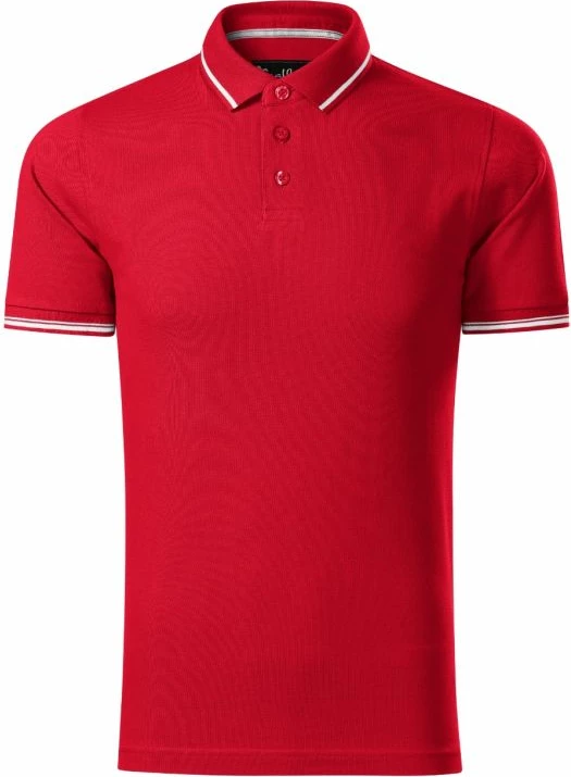Polo majica, Malfini, za moške, rdeča