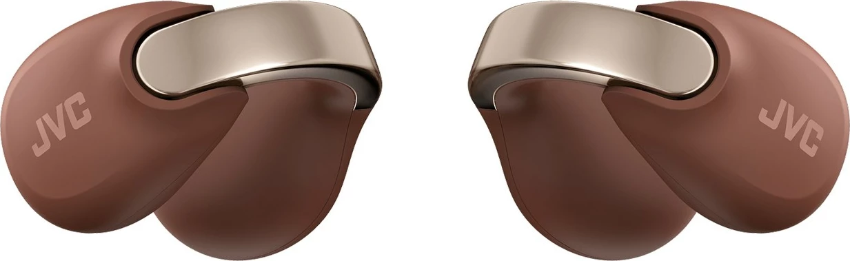 Slušalke TWS earcuff, odprte, JVC HA-NP1TTU, burgundske